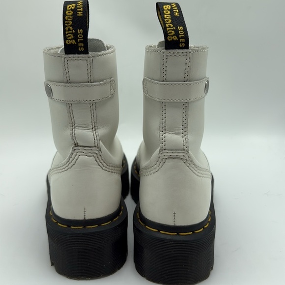 Dr marten free people white Jetta boots platform size 8. Zipper boots - Picture 4 of 6